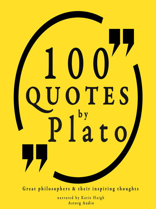 Title details for 100 Quotes by Plato by Plato - Wait list